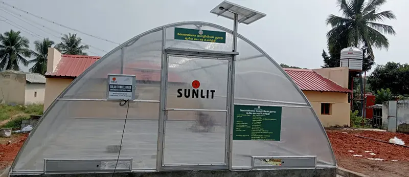 Solar Tunnel Dryer