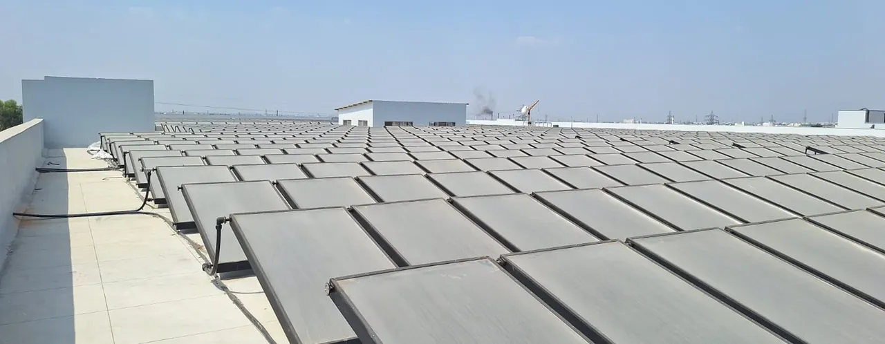 Solar Water Heaters Industrial - Sunlit Solar India